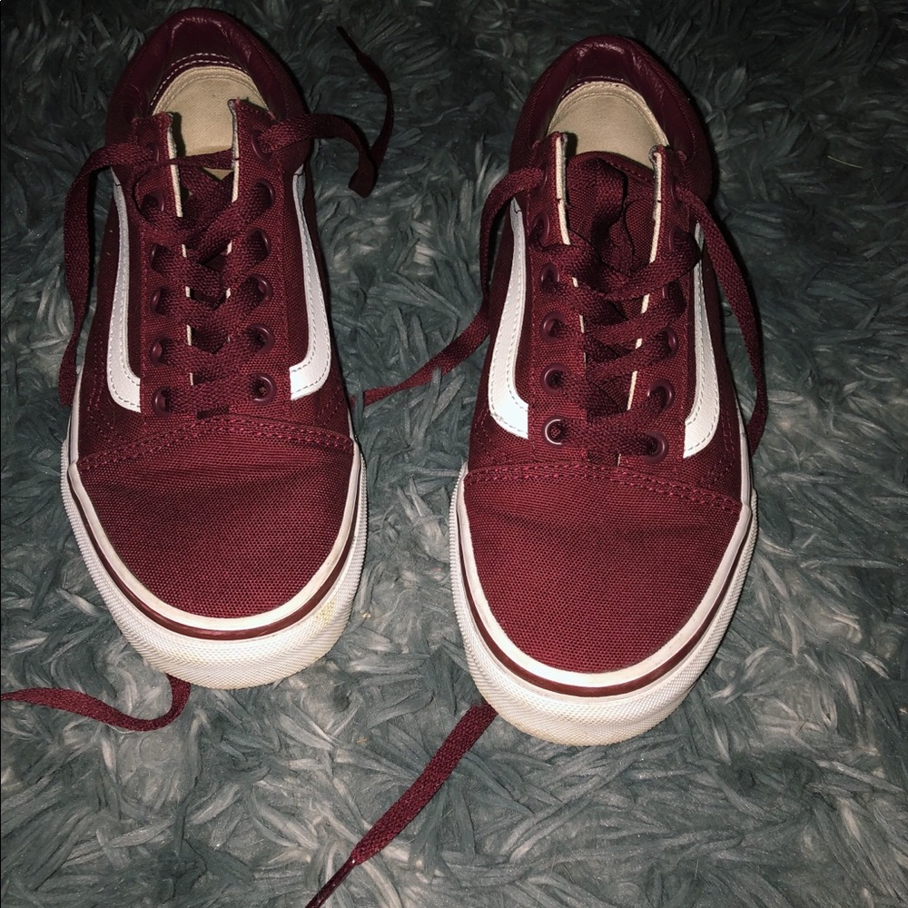 Vans, only worn once.